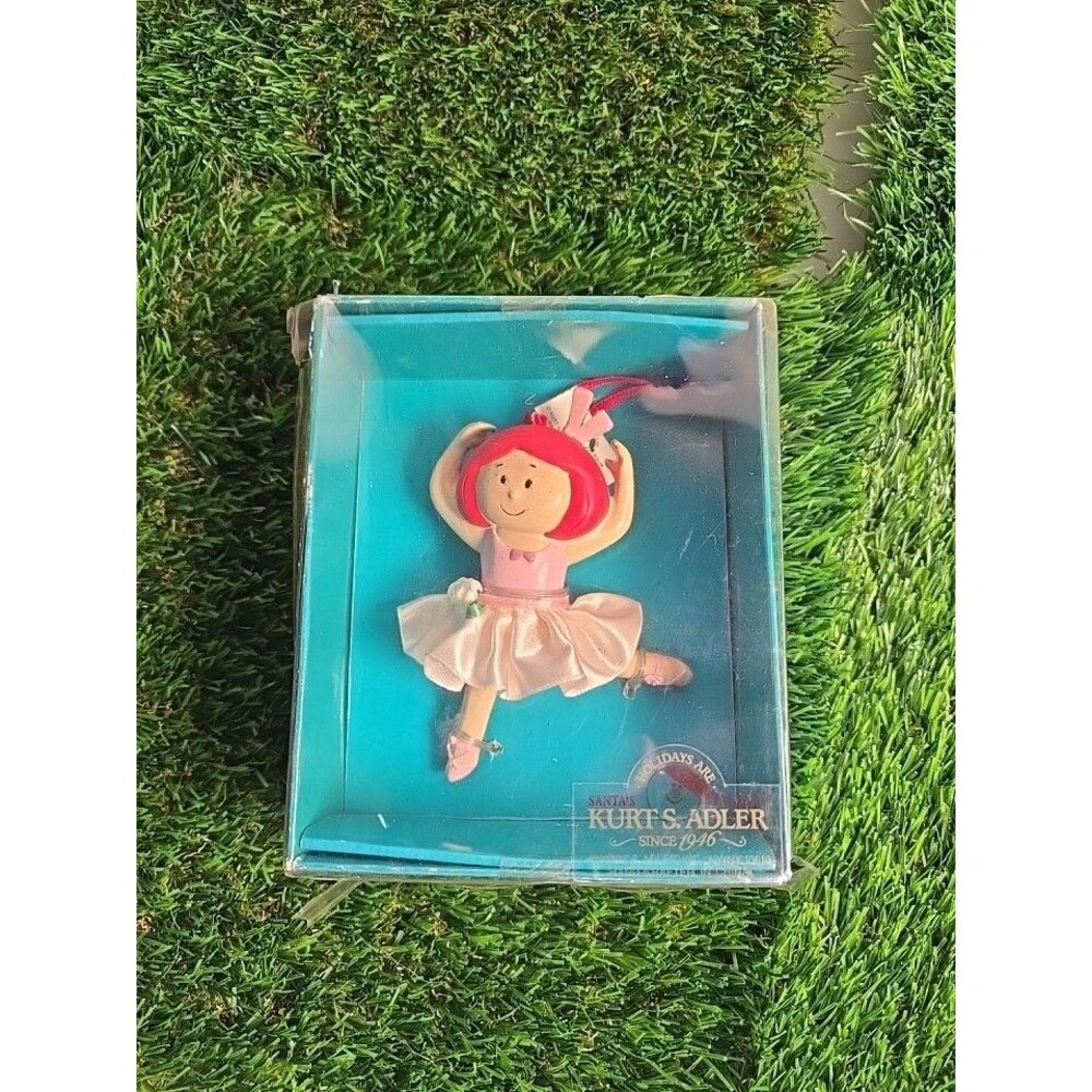 1998 Kurt Adler Madeline Ornament Handcrafted Christmas Decoration NOS